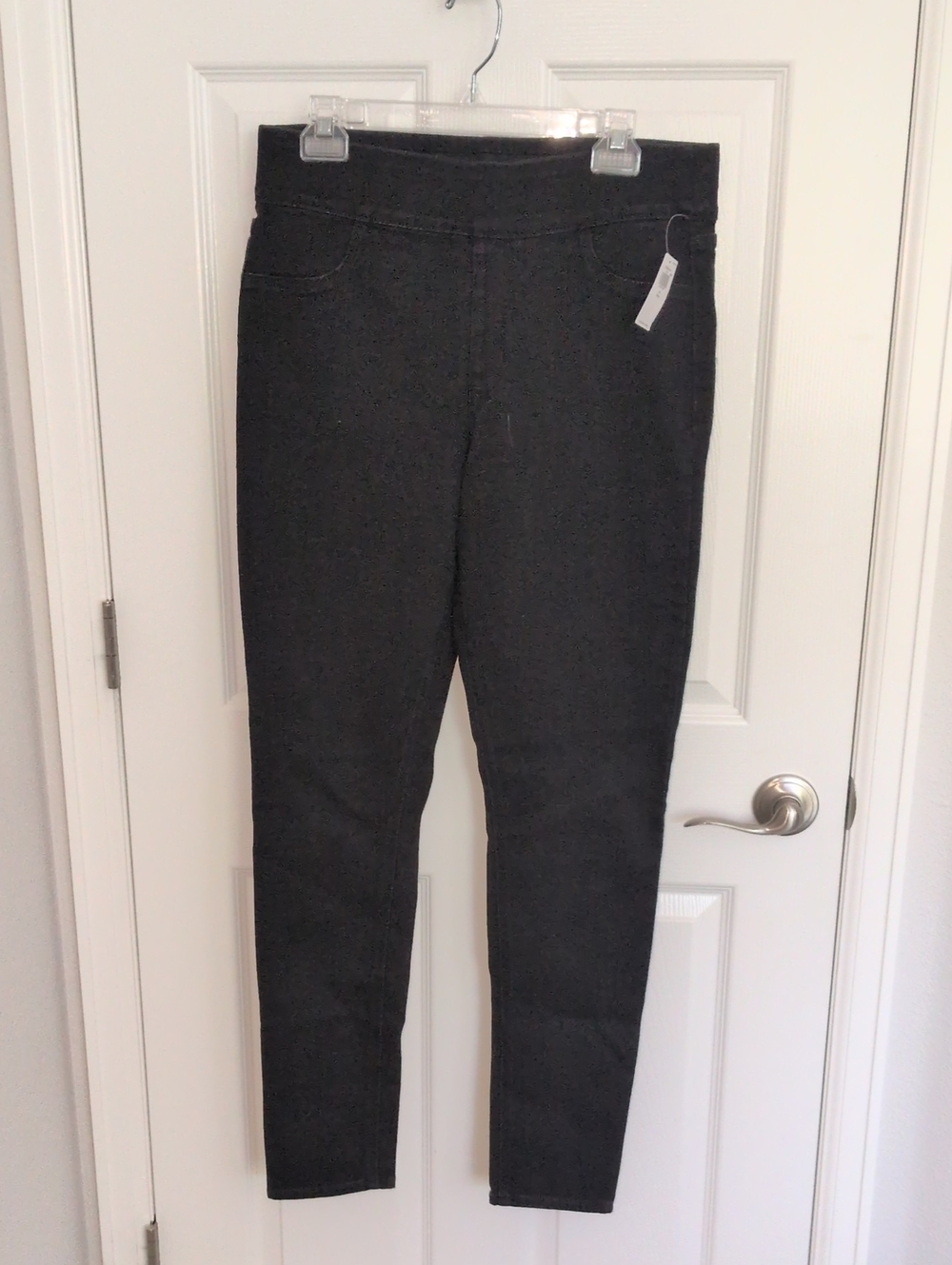 NWT Old Navy Black Mid Rise Jeggings - 12 Tall